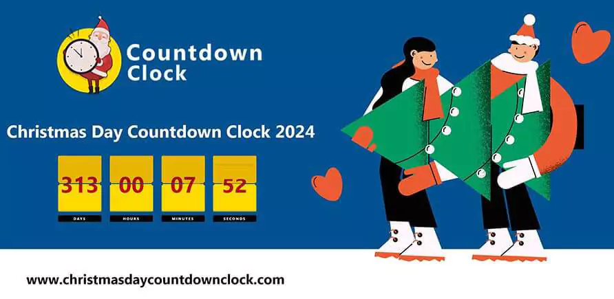 Christmas Day Countdown Clock